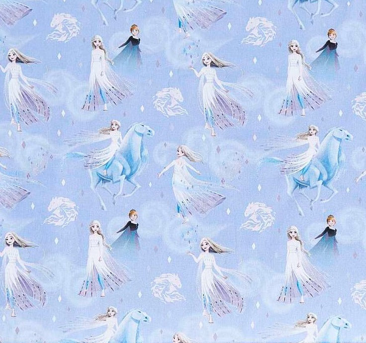 Light Blue Frozen Elsa Touch Lamp Night Light Table Lamp