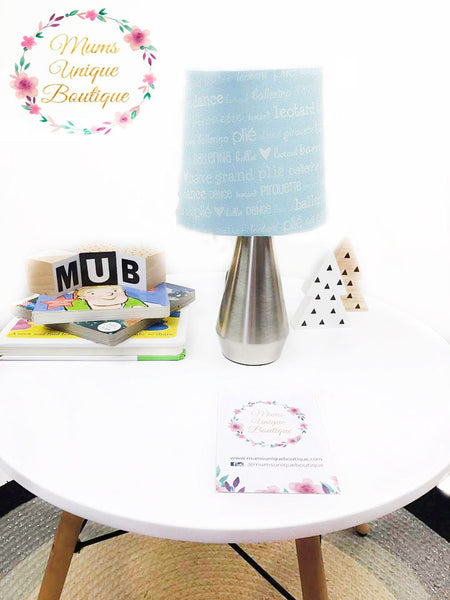Blue Ballerina Touch Lamp Switch Lamp Night Light Table Lamp