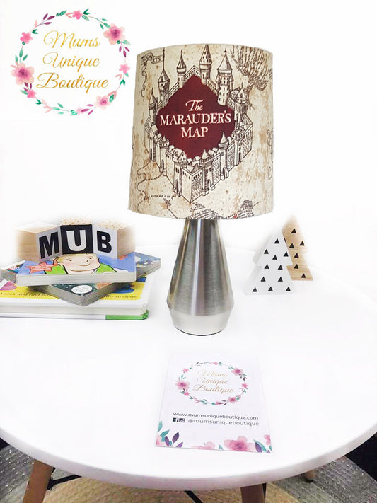 Harry Potter Marauders Map Touch Lamp Switch Lamp Night Light Table Lamp