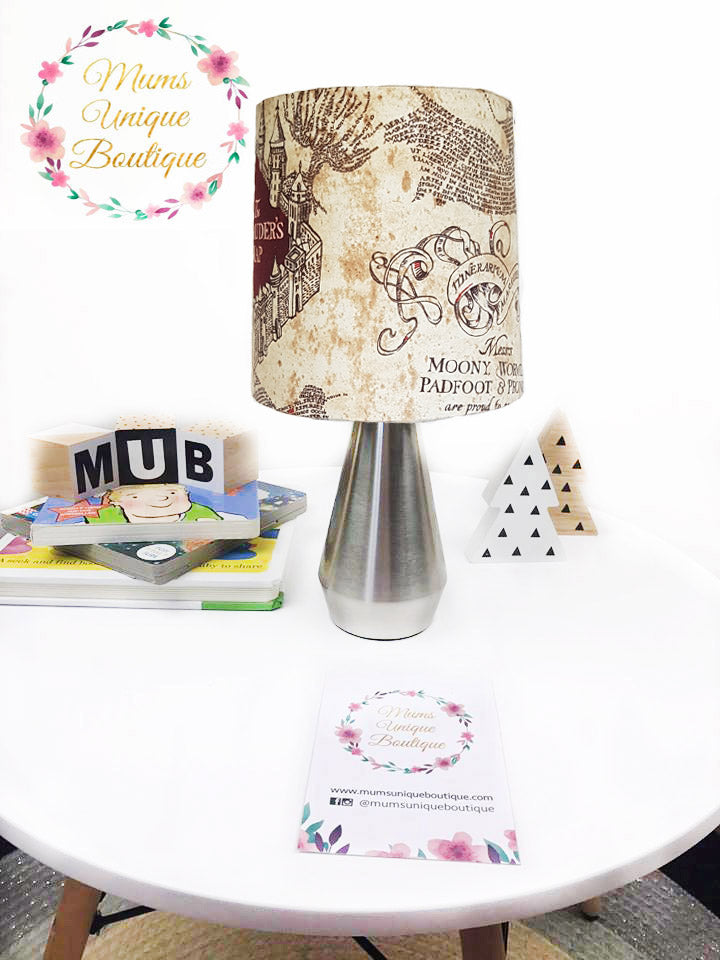 Harry Potter Marauders Map Touch Lamp Switch Lamp Night Light Table Lamp
