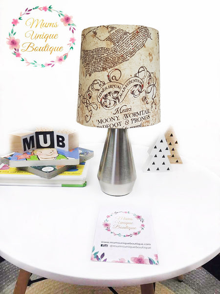 Harry Potter Marauders Map Touch Lamp Switch Lamp Night Light Table Lamp