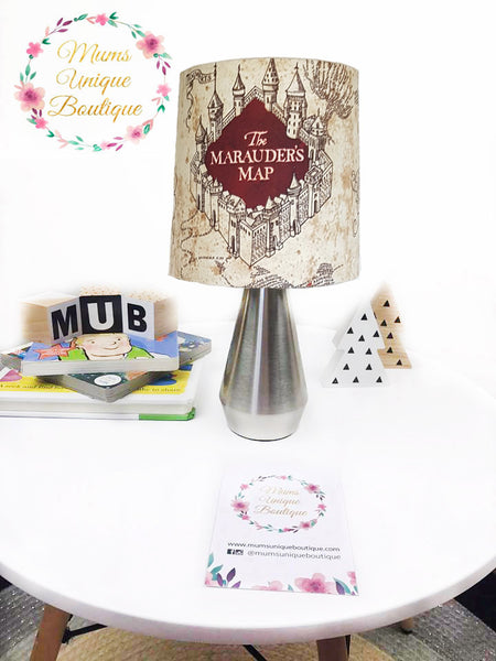 Harry Potter Marauders Map Touch Lamp Switch Lamp Night Light Table Lamp