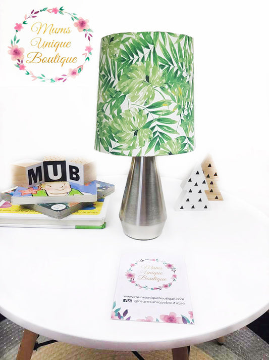 Green Leaves Forest Touch Lamp Switch Lamp Night Light Table Lamp