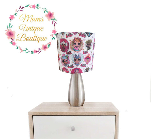 White LOL Doll Touch and Switch Lamp ** LIMITED TIME ONLY**