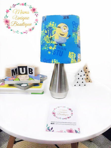 Blue Minion Touch Lamp Switch Lamp Night Light Table Lamp