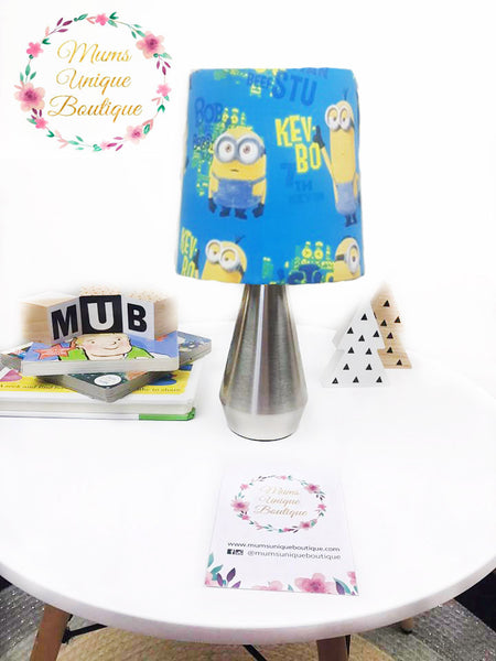 Blue Minion Touch Lamp Switch Lamp Night Light Table Lamp