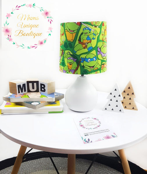 Ninja Turtle Green Collage Touch Lamp Switch Lamp Night Light Table Lamp